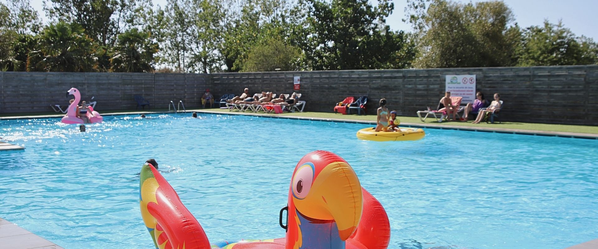 camping avec 3 espaces aquatique